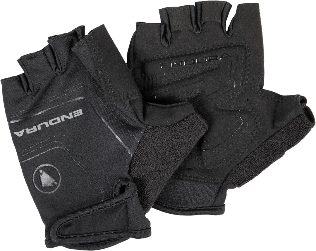 Endura Xtract Damen Fahrradhandschuhe II – atmungsaktiv, fingerlose Fahrradhandschuhe Schwarz S, Sch