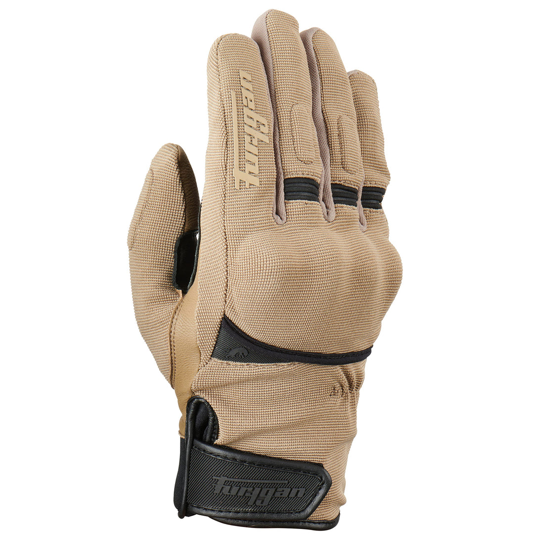 Furygan Jet AS D3O - Motorradhandschuhe Herren - Ziegenleder - Touchscreen – Wasserdicht - Atmungsak