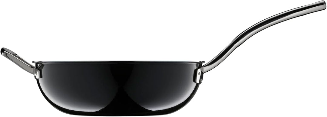 WMF Fusiontec Mineral Wokpfanne Induktion 28 cm, Wok, High-Tech Keramik, backofenfest, kratzfest, sc