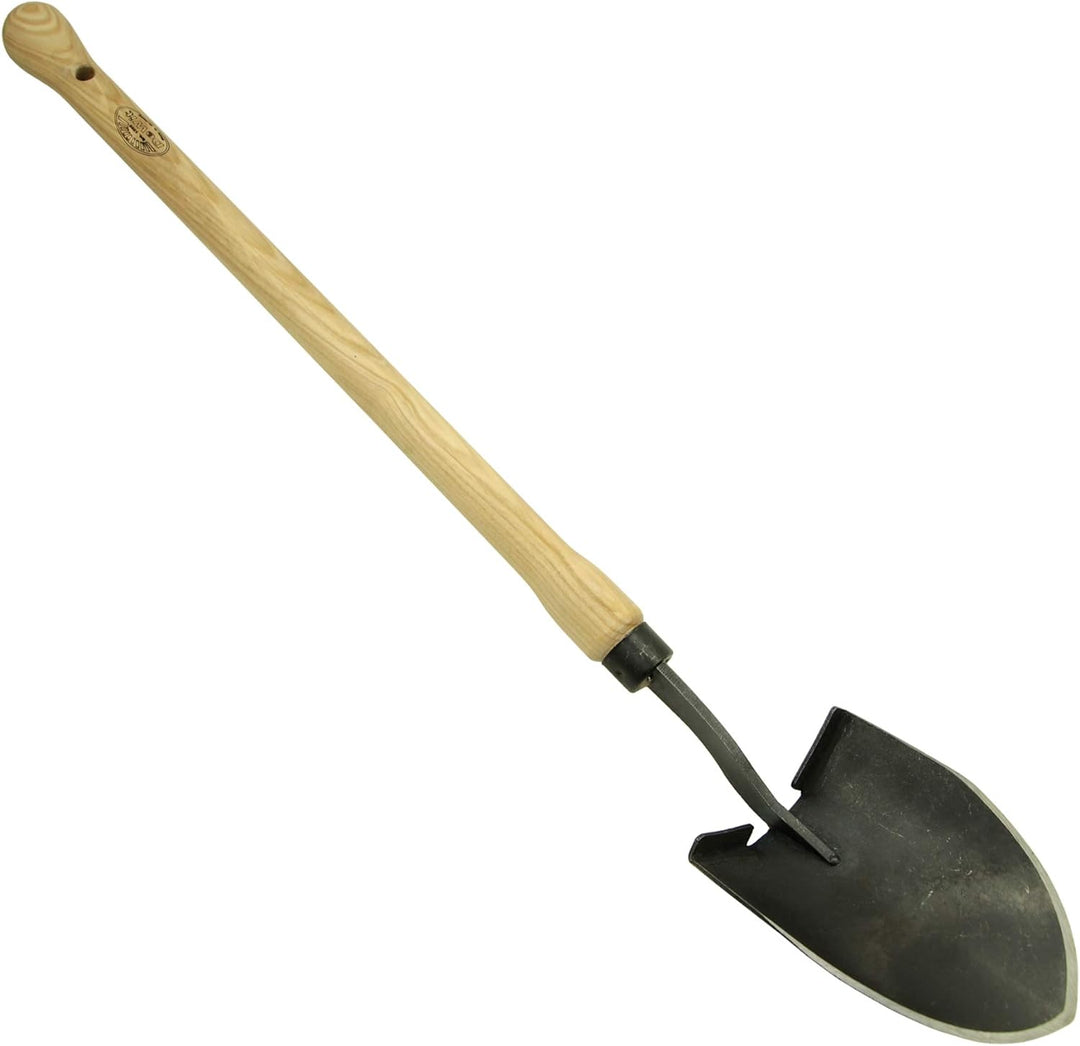 DeWit Topfkelle ‚Welldone‘ mit langem Stiel 68 cm I Profi Blumenschaufel & Topfschaufel aus Borstahl