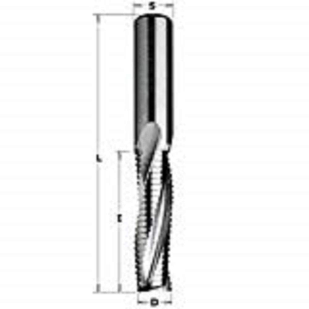 Cmt orange Tools 195.081.11 – Erdbeere Helical Z3/R POS. D 8 x 32 x 80 HWM (begriffsklärung) DX