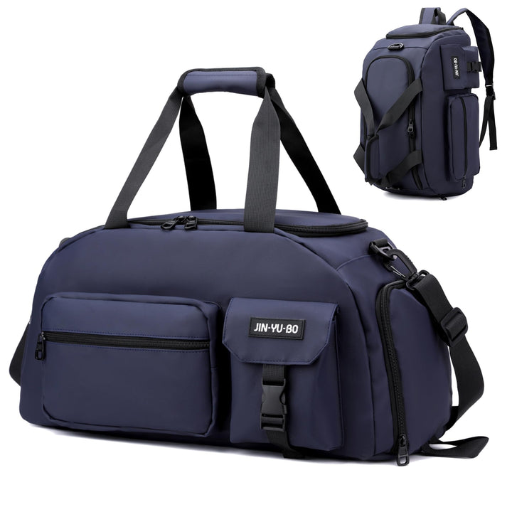 Sporttasche Damen Herren 32L Reisetasche mit Schuhfach Nassfach Trainingstasche mit Rucksack Weekend