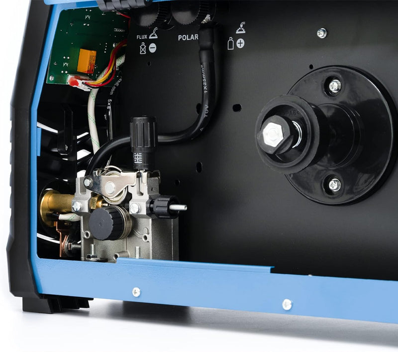 IPOTOOLS MIG-185R Inverter Schweissgerät MIG MAG - Schutzgas Schweissgerät mit 185 Ampere auch FLUX/