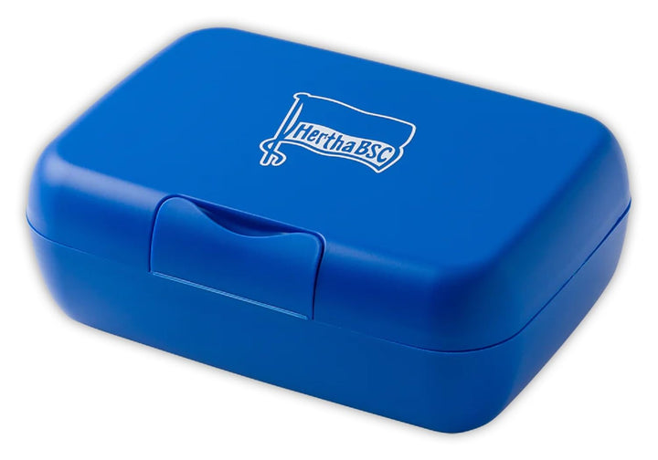 Hertha BSC Berlin Brotdose - Logo - blau Lunchbox Frühstücksbox Vorratsdose - Plus Lesezeichen I lov