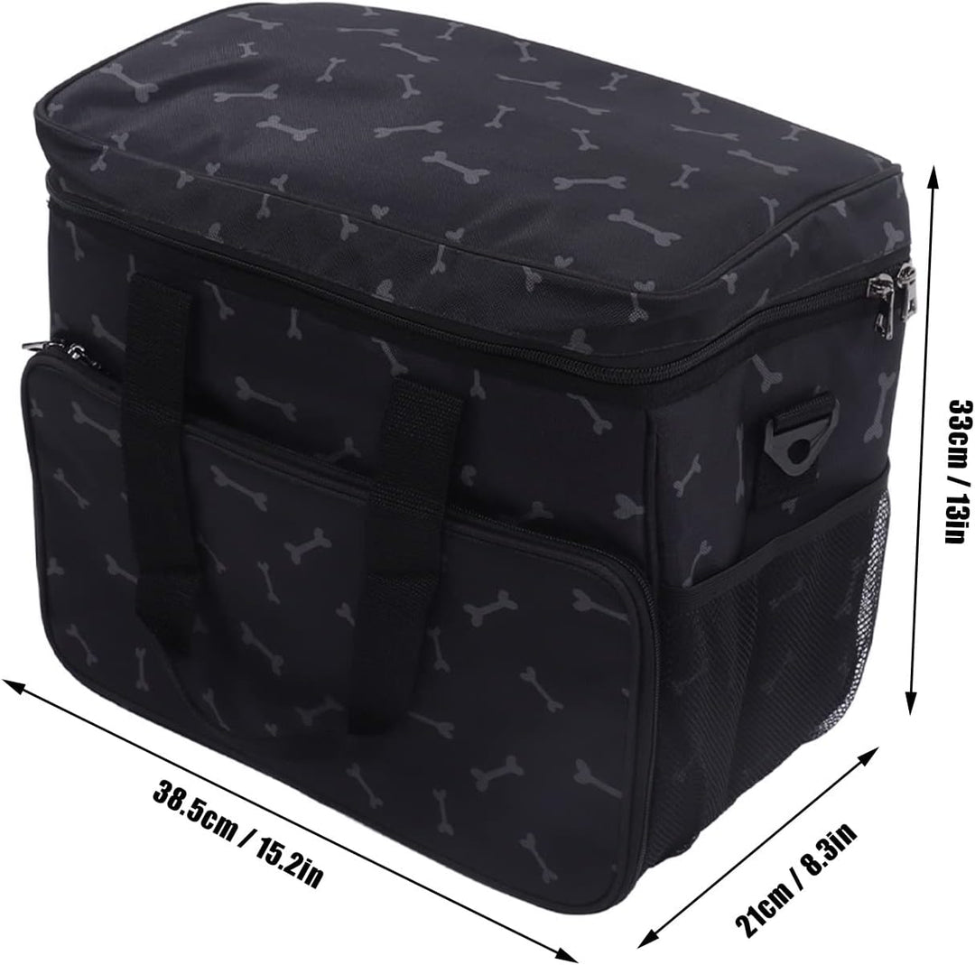 Hundereisetasche mit Multifunktionstaschen, für Reisen, Wandern, Outdoor-Aktivitäten