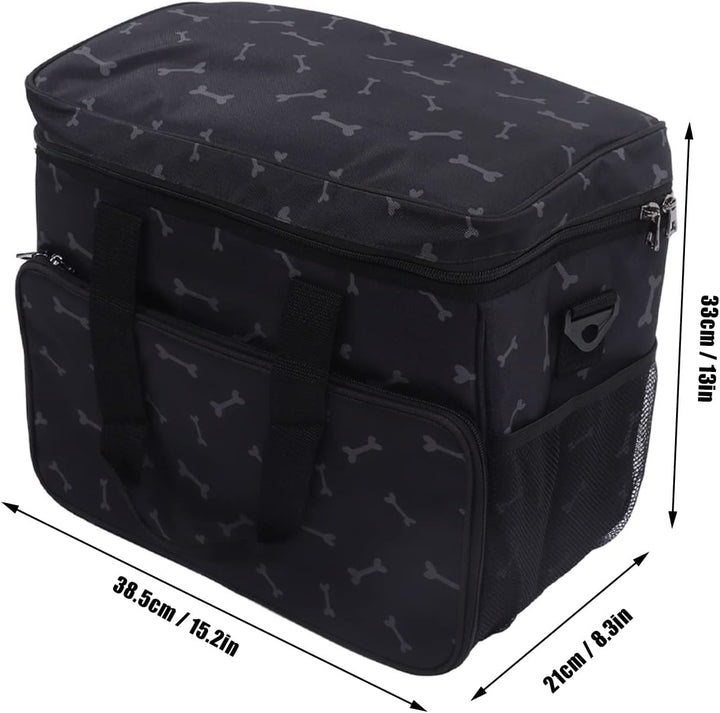 Hundereisetasche mit Multifunktionstaschen, für Reisen, Wandern, Outdoor-Aktivitäten