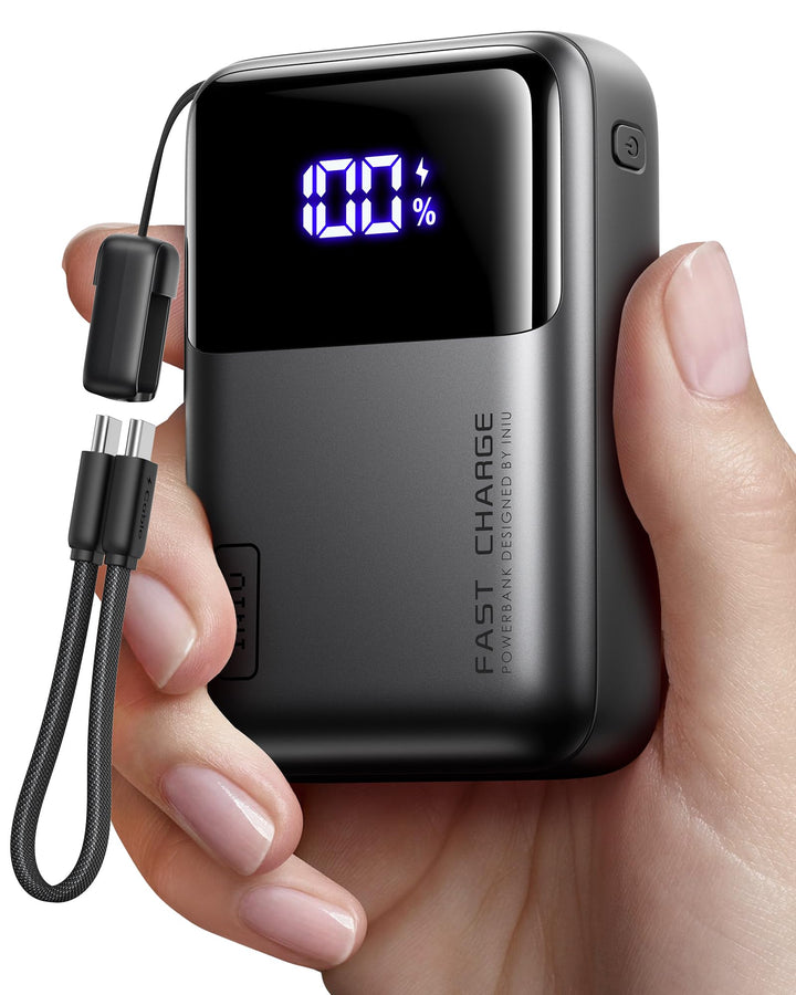 INIU Laptop Power Bank, Klein 65W PD3.0 20000mAh Hochkapazität Powerbank, USB-C EIN &amp; Ausgang Extern