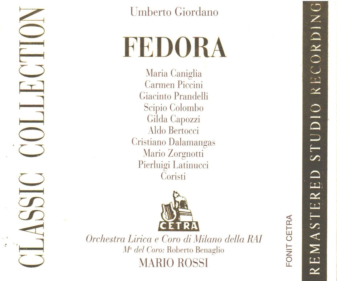 Fedora, Audio-CD