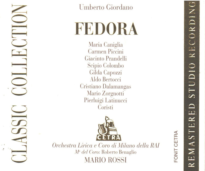 Fedora, Audio-CD