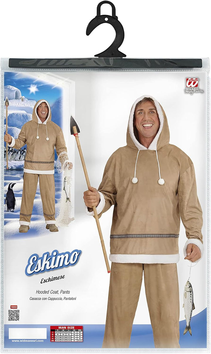 WIDMANN 05563 COSTUME ESCHIMESE BASIC UOMO L #0556, L