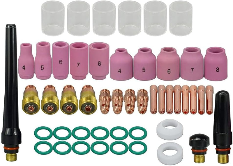RIVERWELD TIG Stubby lente de gas 