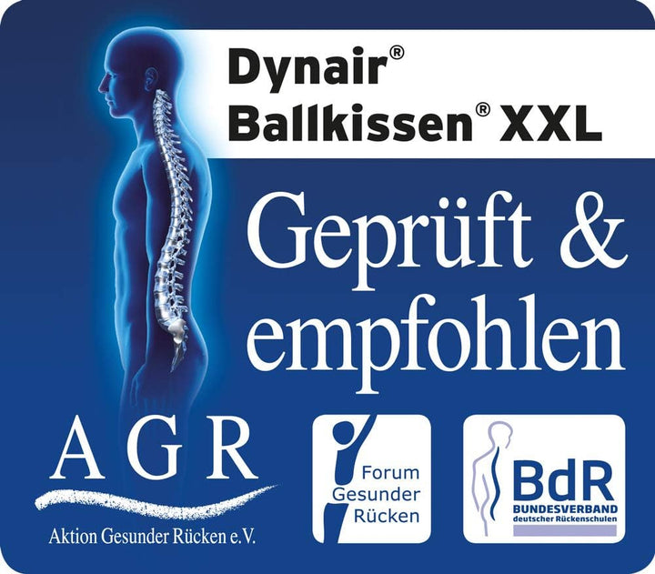 Togu Dynair Ballkissen (Das Original), XXL Blau, Blau