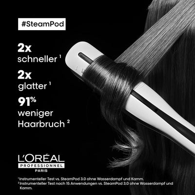 L’Oréal Professionnel Paris SteamPod 3.0, Pflegestyler mit Dampf-Technologie für alle Haartypen Hair