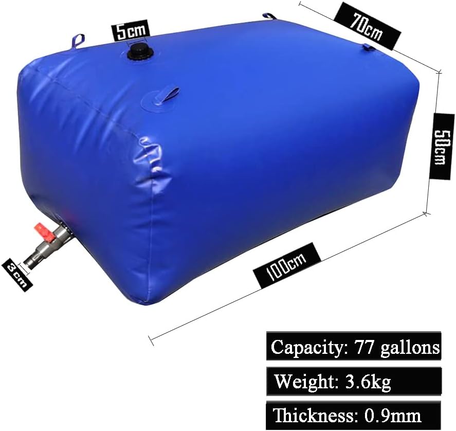 Wasserbehälter Hydration Bladder Gross Lagerung, Im Freien Faltbarer PVC Auslaufsicher Reissfest Was