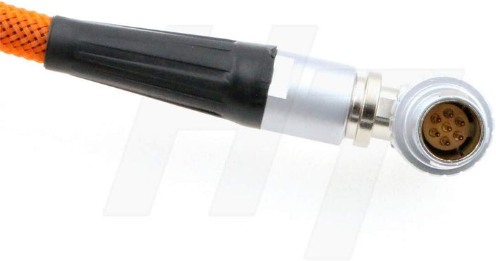 HangTon EXT 7 Pin zu D-Tap Power Splitter Adapter Box für ARRI Alexa Mini Kamera, 1 bis 4 geflochten