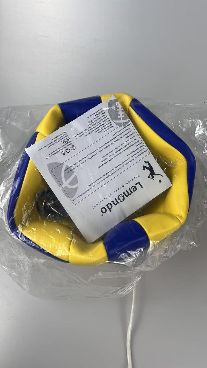 Lemondo Volleyball PU Weich Beachvolleyball Soft Wasserfest mit Pumpe Indoor Outdoor Wasserball Ball