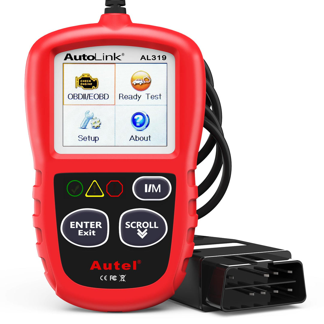 AL319 obd2 Diagnosegerät für alle Fahrzeuge,Fehlercode für obd2 Diesel und Benzin Fahrzeuge,MIL ausc