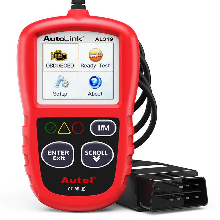 AL319 obd2 Diagnosegerät für alle Fahrzeuge,Fehlercode für obd2 Diesel und Benzin Fahrzeuge,MIL ausc