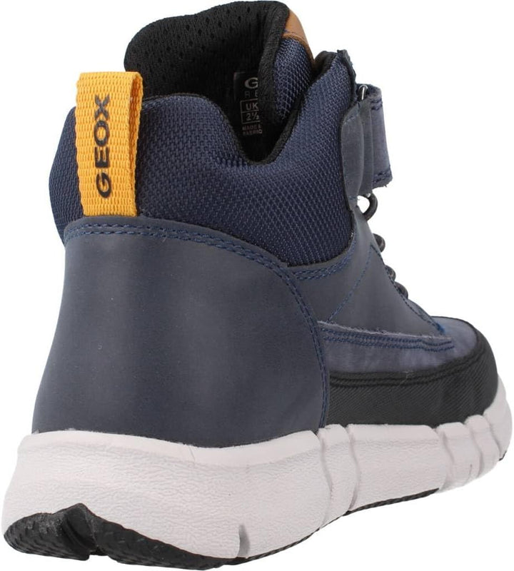 Geox Jungen J Flexyper Boy Sneaker 36 EU Navy, 36 EU Navy