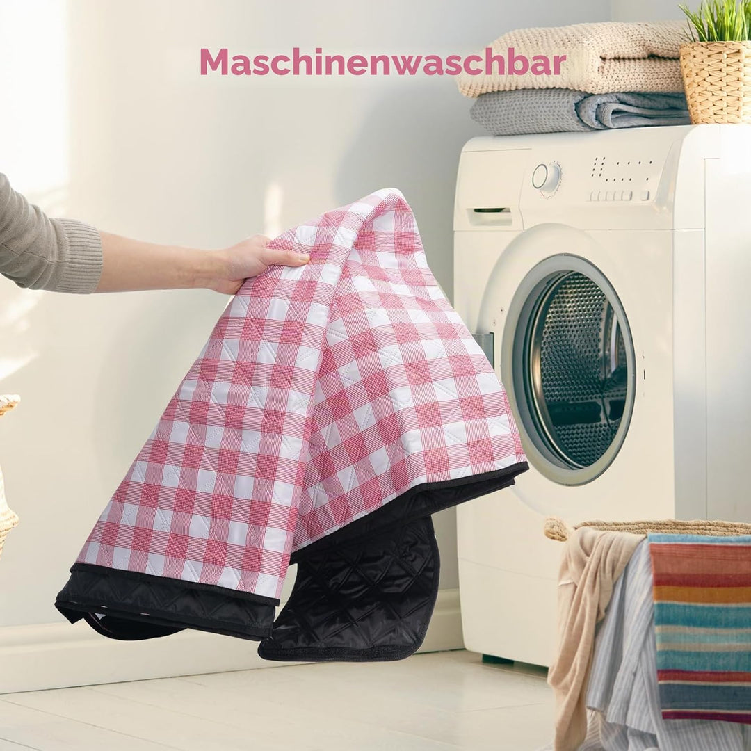 Oak &amp; Tea Picknickdecke Wasserdicht 200x200 cm XXL Sandfrei Isoliert Maschinenwaschbar Stranddecke C