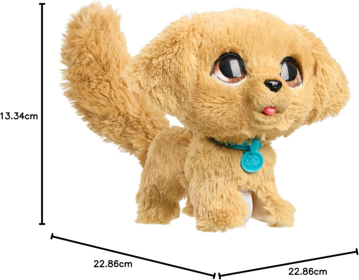 Just Play furReal Wag-A-Lots Golden Retriever, interaktives, 20,3 cm grosses, laufendes und sprechen
