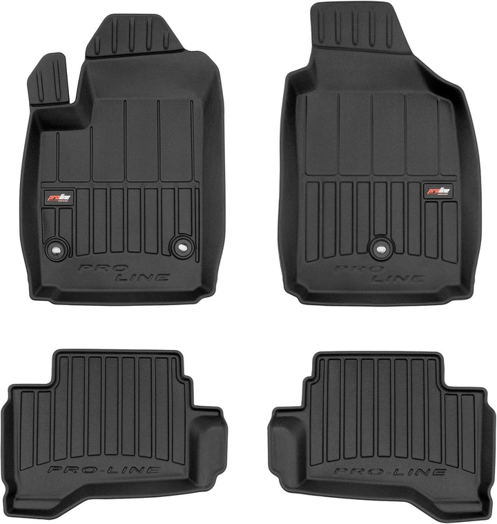SMK Gummimatten Auto fussmatten Satz für FIAT 500e I 2015-2020 Erleben Sie einen neuen Standard des