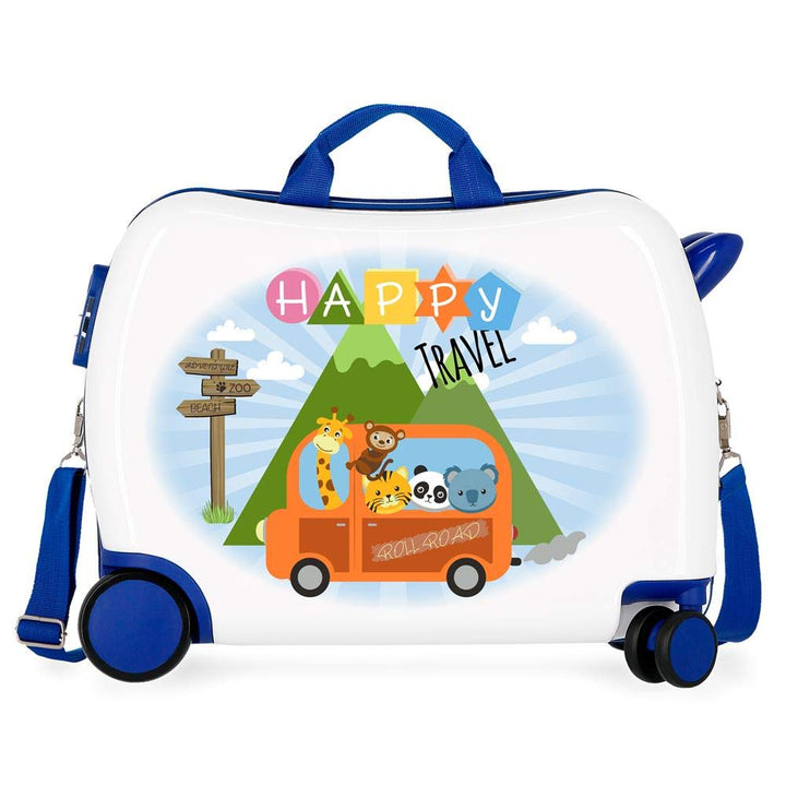 Roll Road Little Me Kinder-Koffer Mehrfarbig 50x38x20 cms Hartschalen ABS Kombinationsschloss 34L 2,