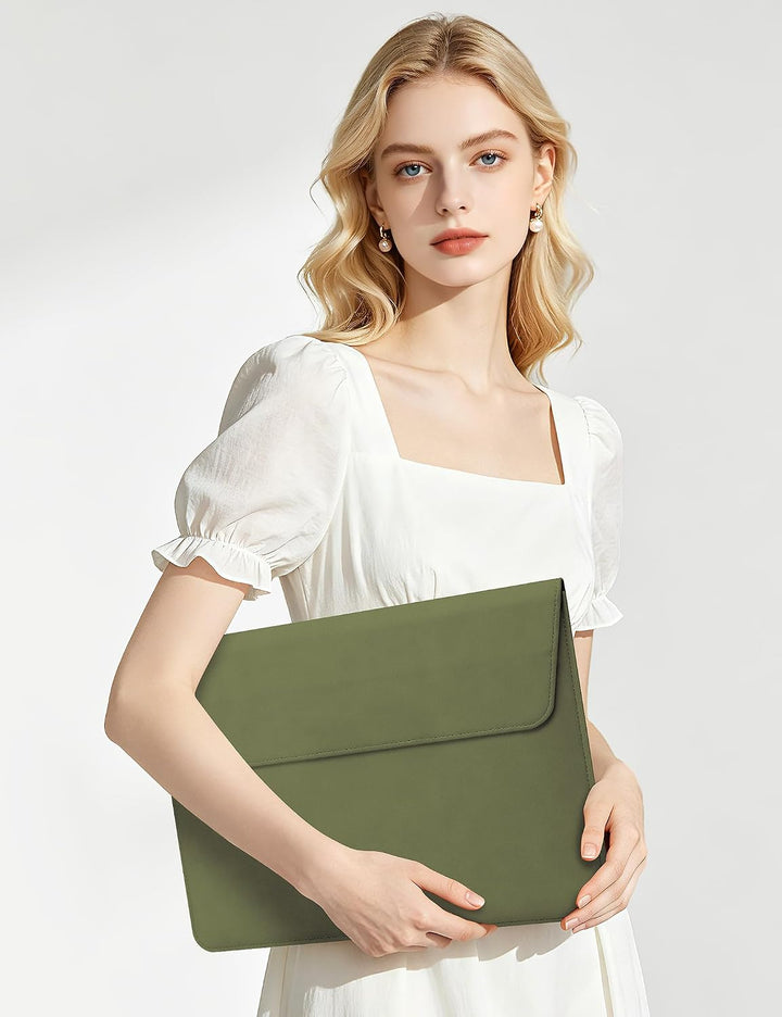 HYZUO 13 Zoll Laptop Hülle Tasche mit Einstellbarer Ständer für MacBook Air 13 M5 A3449 M4 M3 M2 M1