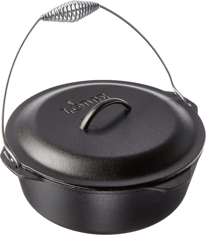 Lodge B00063RWZM Schmortopf aus Gusseisen, Black, 9 Quart 9 Quart Backofen, 9 Quart Backofen