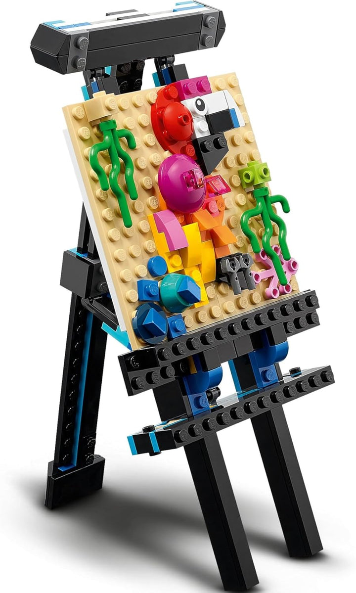 LEGO 31122 Creator 3 in 1 Aquarium Staffelei & Schatztruhe | 3 Modelle in 1 Set