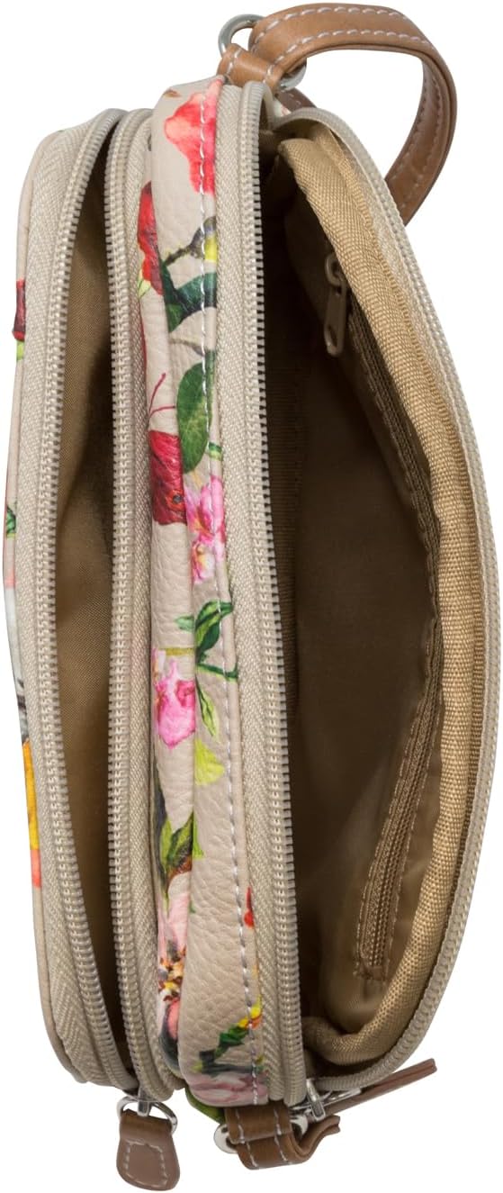 MultiSac Damen Mini Dynamic Umhängetasche Crossbody, Einheitsgrösse Schmetterling Floral, Butterfly/