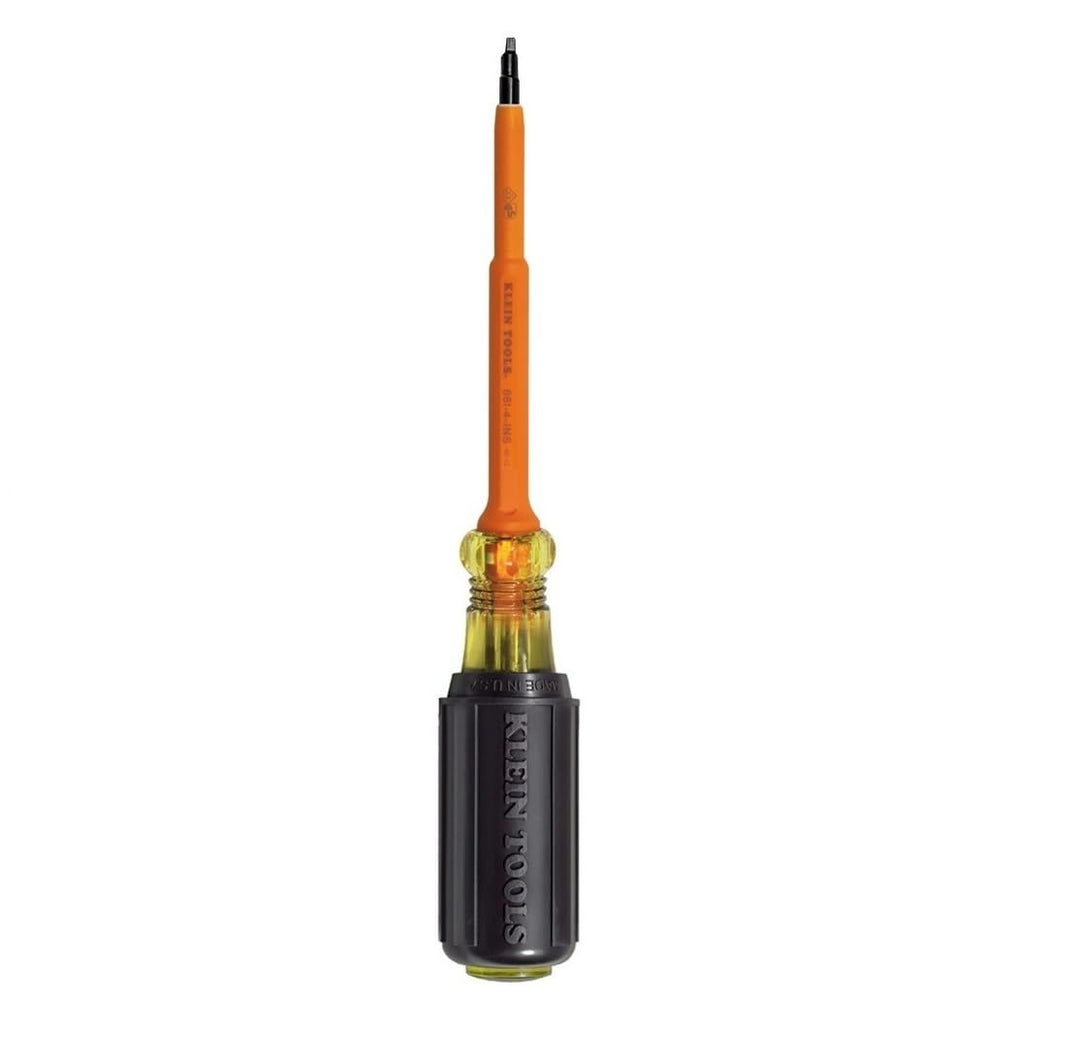 Klein Tools 661-4-INS Isolierter Schraubendreher, hergestellt in den USA, 
