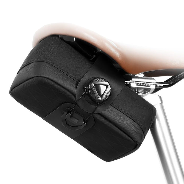 DONGKER Bike Bag, 0.8L Fahrrad Satteltasche mit Capture-System, Wasserdichter Fahrradsitz Tasche für
