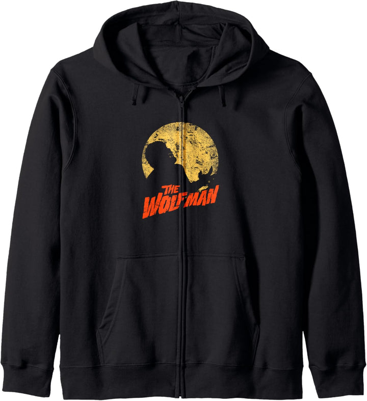 Universal Monsters The Wolfman Moonlit Silhouette Kapuzenjacke