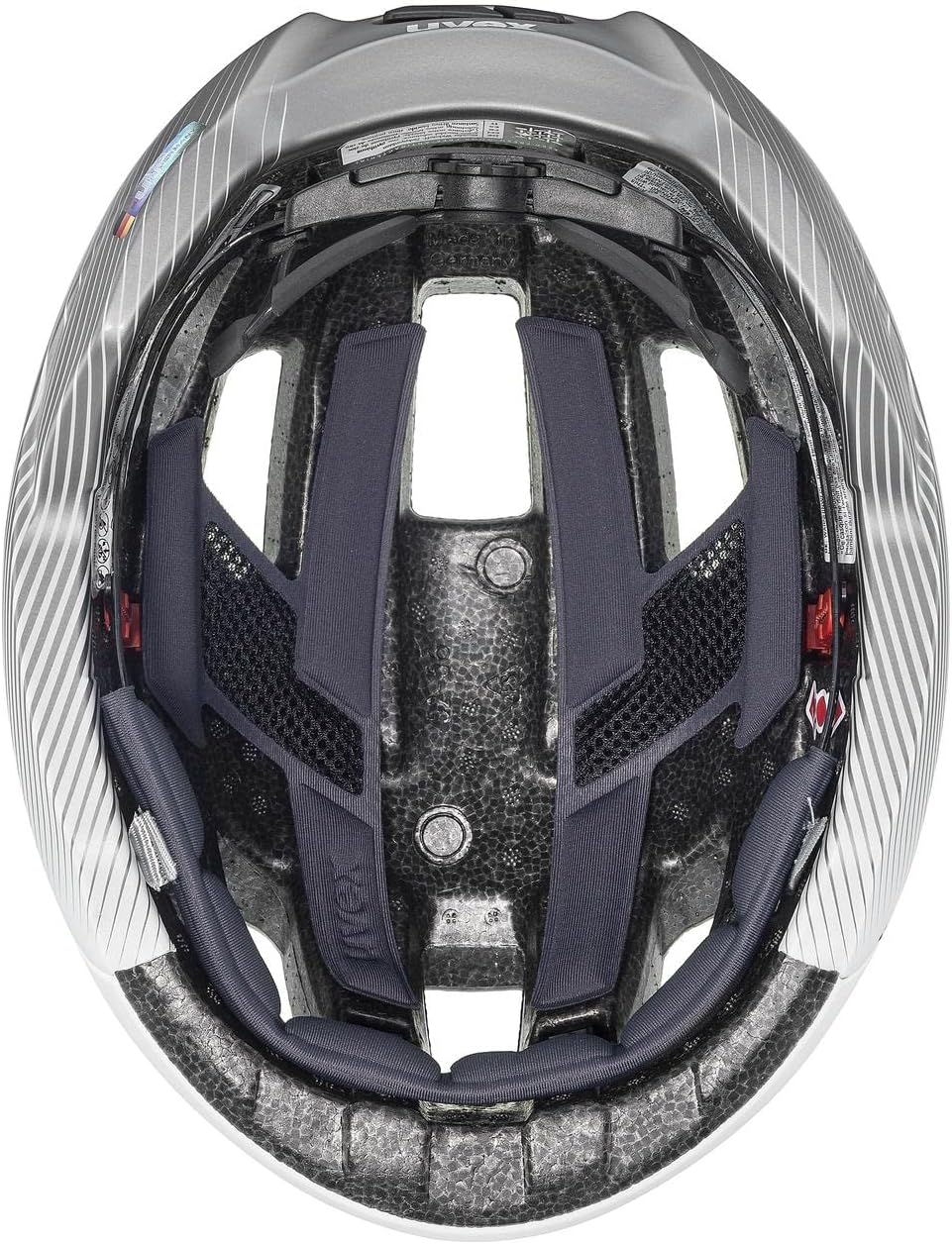 Uvex Rise CC Damen Rennrad Fahrrad Helm matt weiss/grau 2024 52-56 cm, 52-56 cm