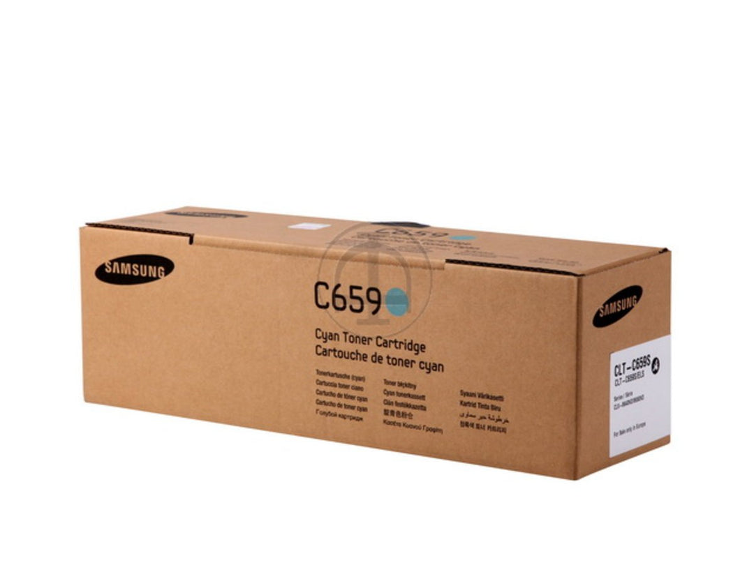 HP CLT-C659S (SU093A) Original Toner Cyan (Kompatibel mit: CLX-8650ND, 8640ND, C4821), cyan
