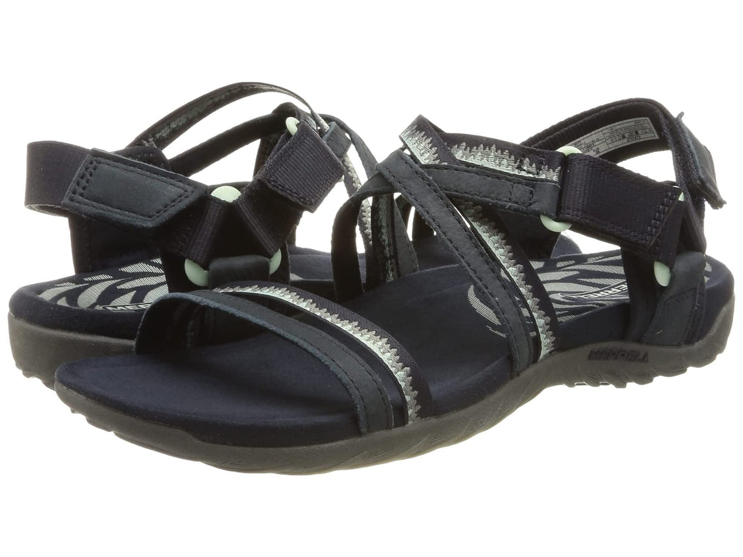 Merrell Damen Terran 3 Cush Lattice Sport Sandal 36 EU Navy, 36 EU Navy
