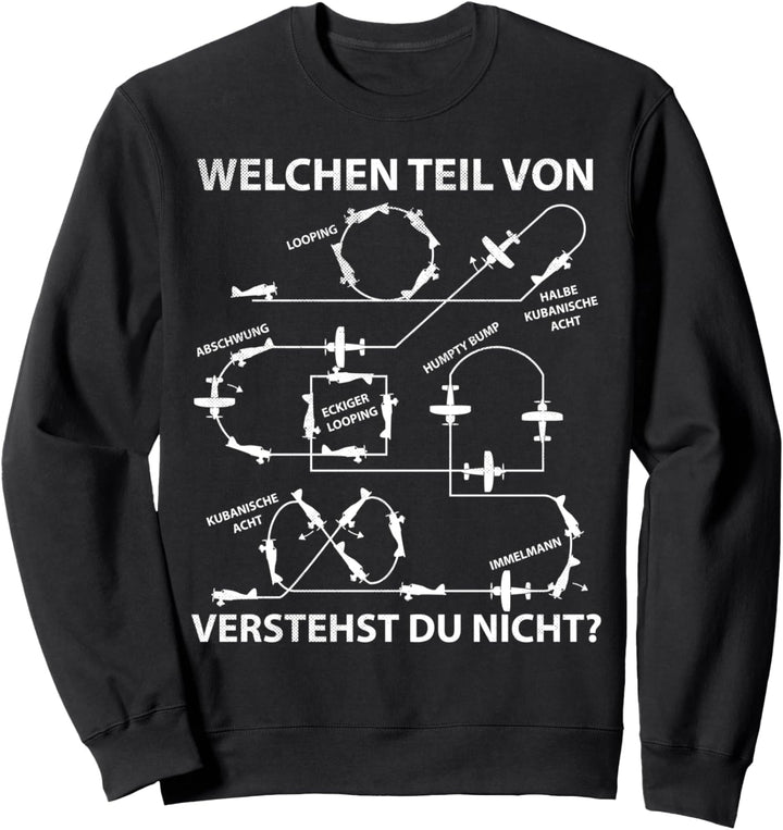 Modellflugzeug Kunstflug Modellfliegen Modellflieger Sweatshirt