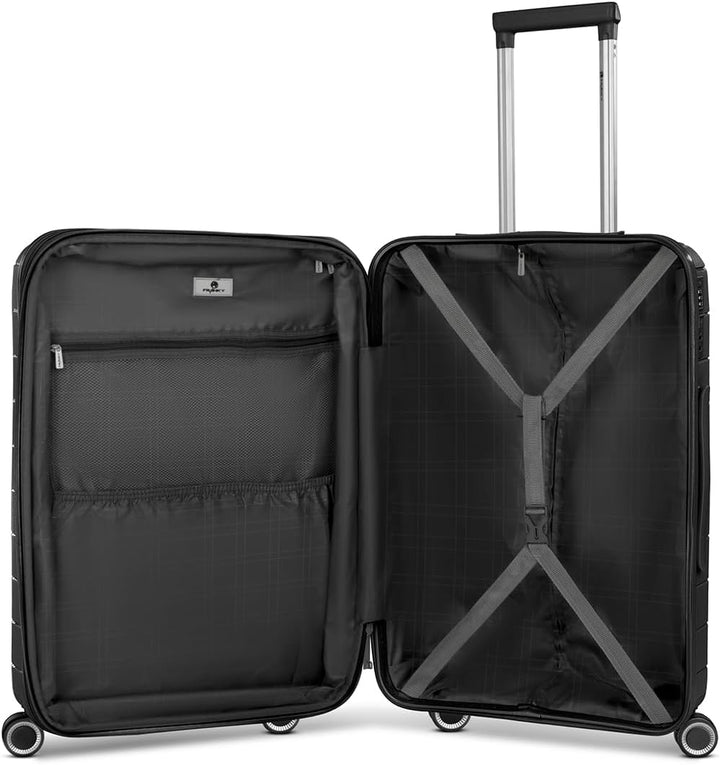 Franky Koffer-Set 3-teilig für Damen und Herren | Reise-Trolleys 49 x 28 x 74 cm aus hochwertigem, l