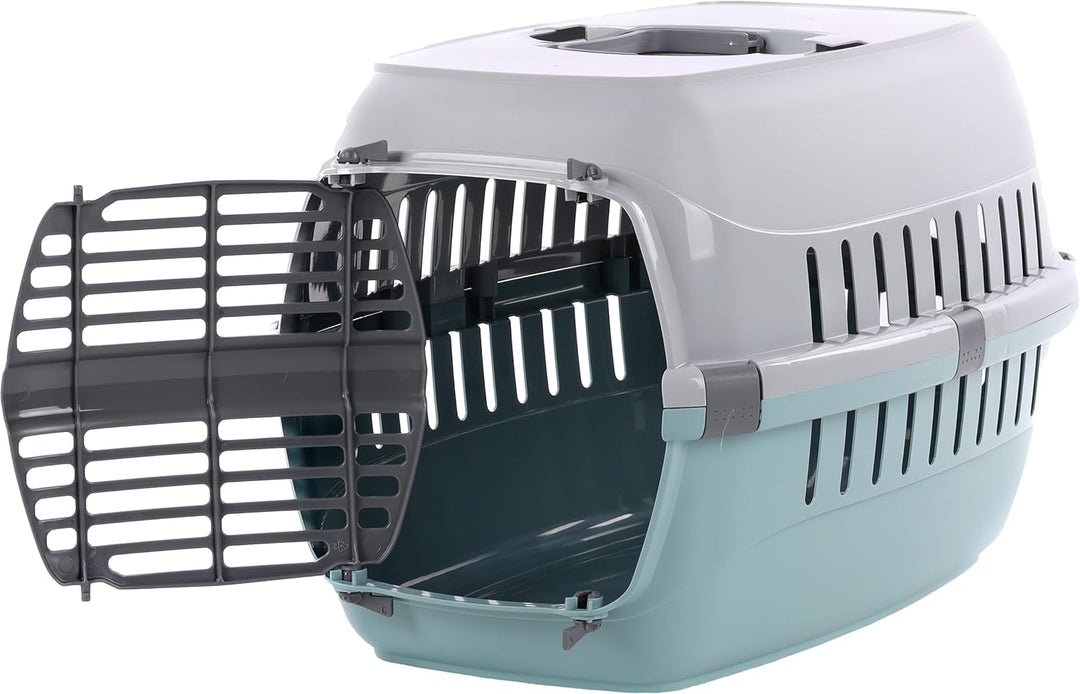 Flamingo Transportbox für kleine Hunde und Katzen – 32 x 49 x 29,5 cm – 3 Farben (Keine Farbauswahl