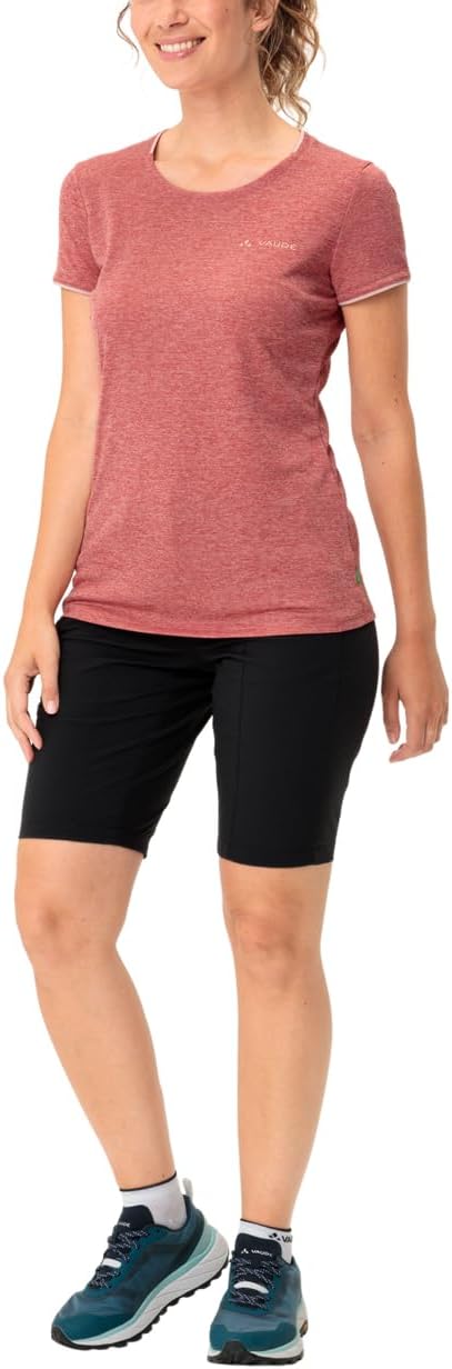 VAUDE Women's Essential T-Shirt - T-Shirt Damen 34 Brick, 34 Brick