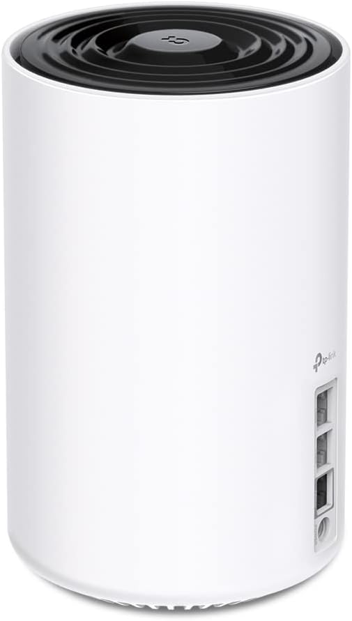 TP-Link Deco XE75 Pro Mesh WLAN Set (2 Pack), Wi-Fi 6E AXE5400 Tri-Band Router &amp; Repeater, 1× 2.5G P