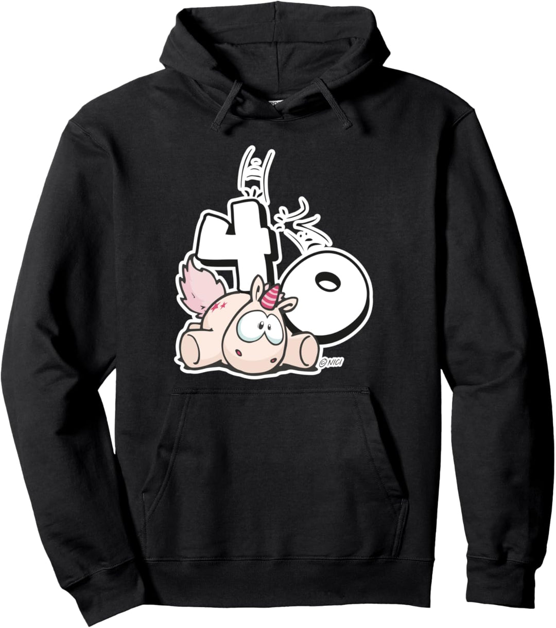 "40" designed by NICI Pullover Hoodie