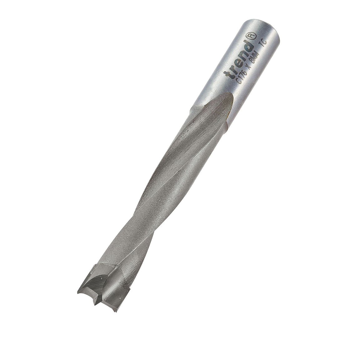 Trend Dübelbohrer 8mm x 35mm Schnitt, Lippen- und Sporndübelbohrer zur Verwendung mit der Trend Craf