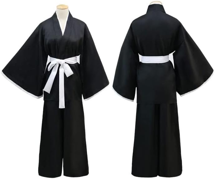 COSDREAMER Japanisches Yukata-Kimono-Kostüm für Herren, Kimono-Kostüm S A, S A