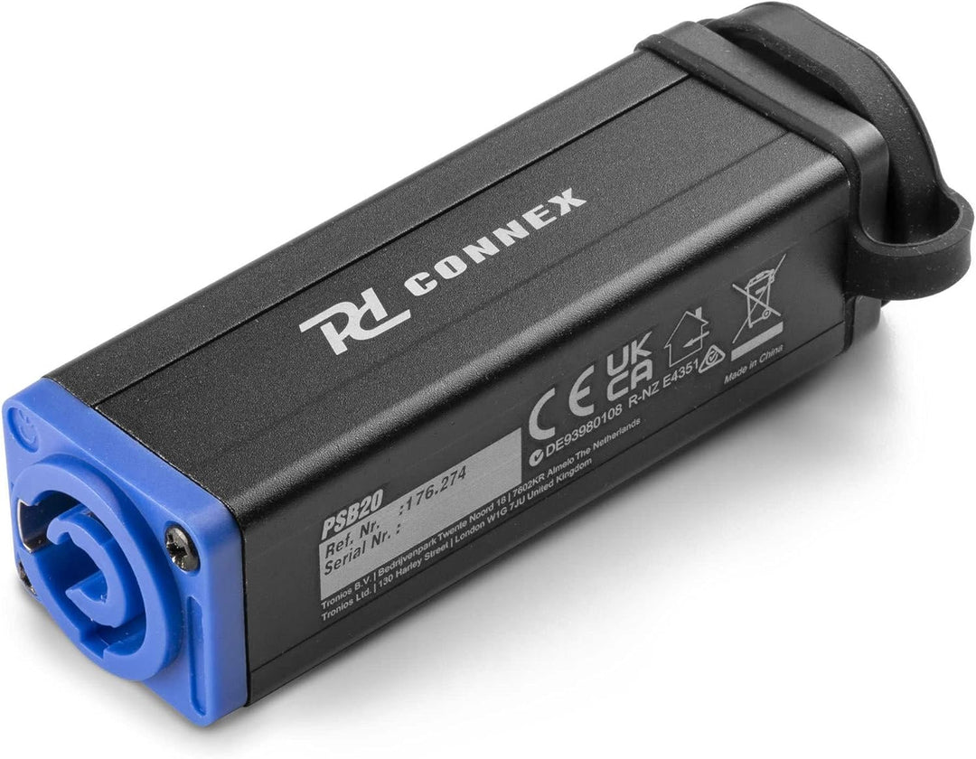 PD Connex PSB20 PowerCon Verlängerungsblock - PowerCon IN - PowerCon TR1 OUT (IP65) Verlängerungsada