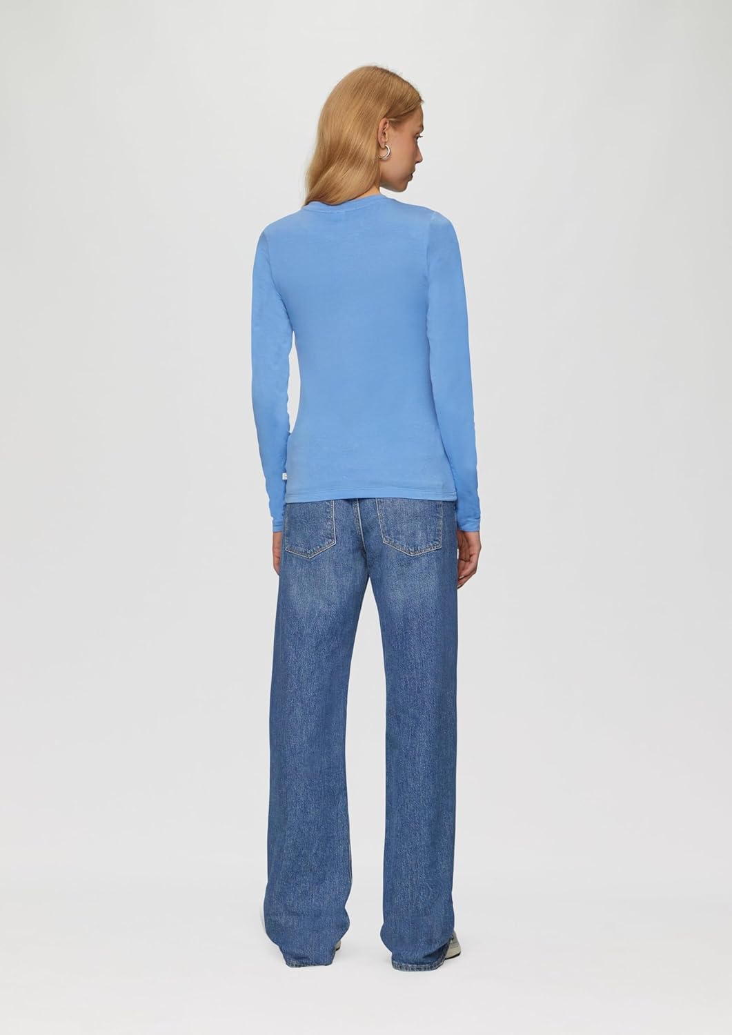 QS Weiches Longsleeve aus Lyocellmix XS 5361, XS 5361