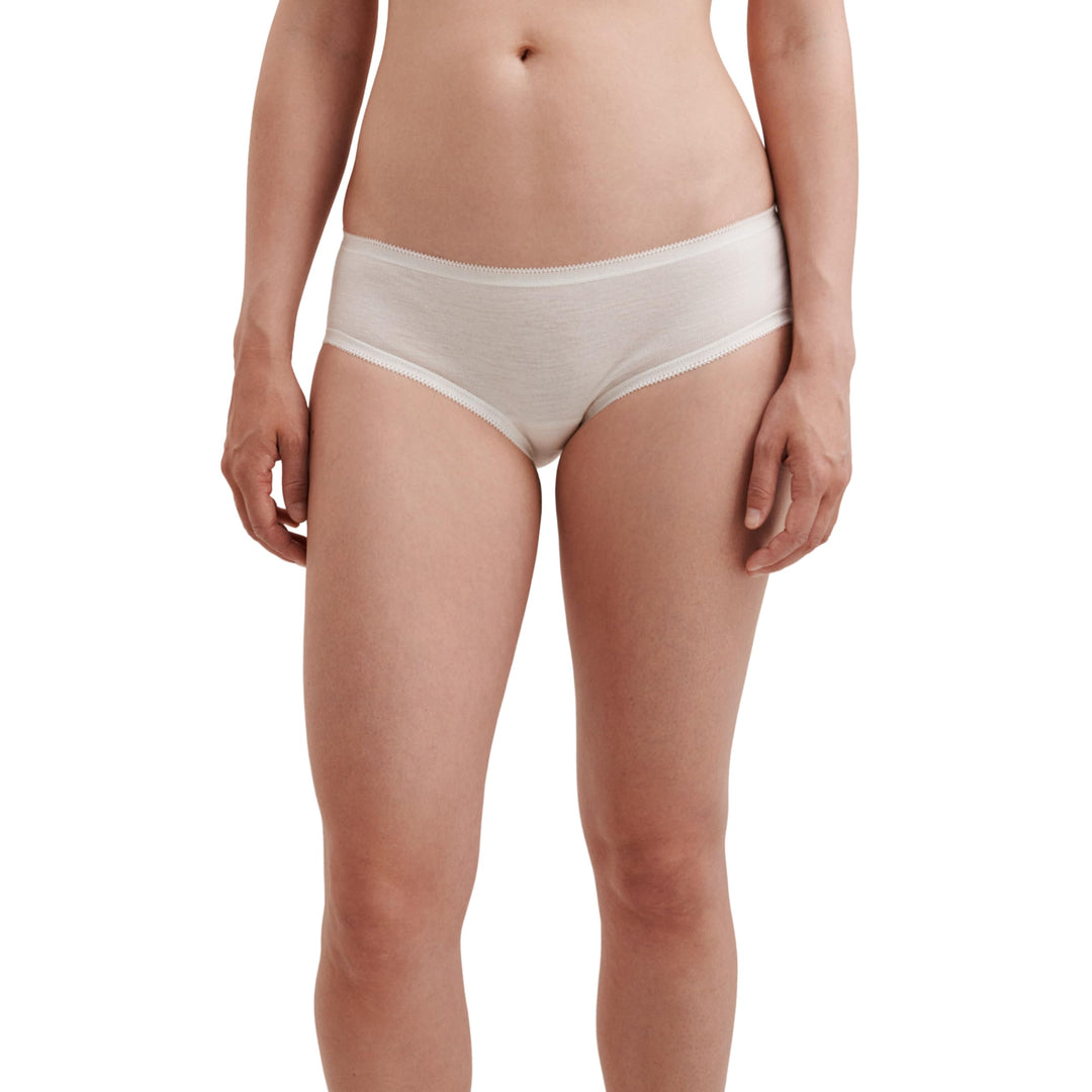 Dilling Midi Slip aus 100% natürlicher Merinowolle für Damen 36 Natur, 36 Natur
