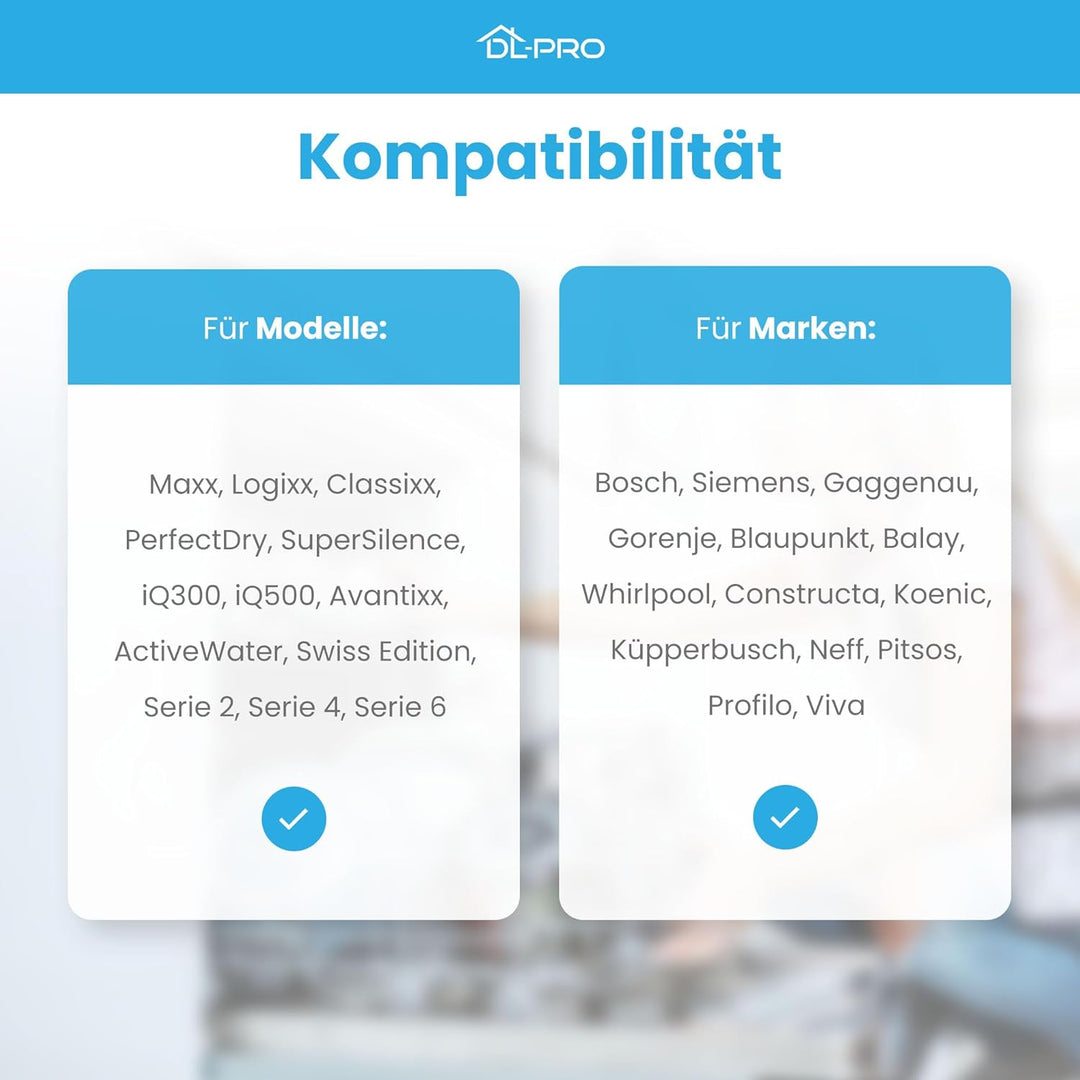 DL-pro Filter Grobsieb + Mikrofilter für Bosch Siemens 00645038 645038 Zweiteilig Feinsieb Schmutzsi