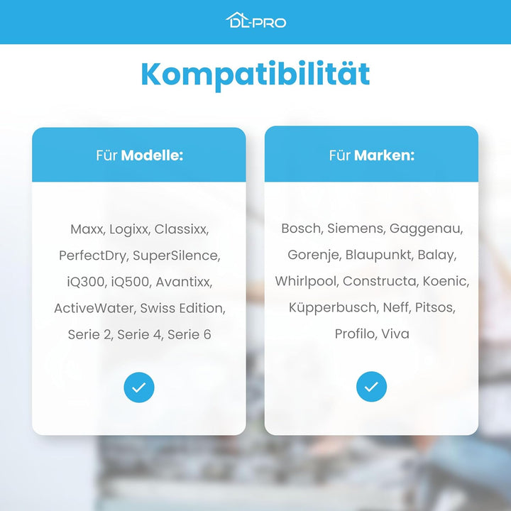 DL-pro Filter Grobsieb + Mikrofilter für Bosch Siemens 00645038 645038 Zweiteilig Feinsieb Schmutzsi
